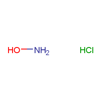 Hydroxylamine hydrochloride structure