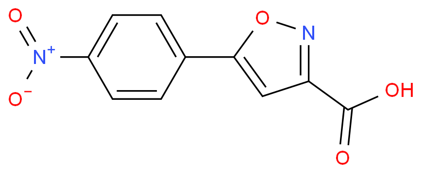 5-(4-硝基苯基)异噁唑-3-甲酸 CAS号:33282-25-6科研及生产专用 高校及研究所支持货到付款