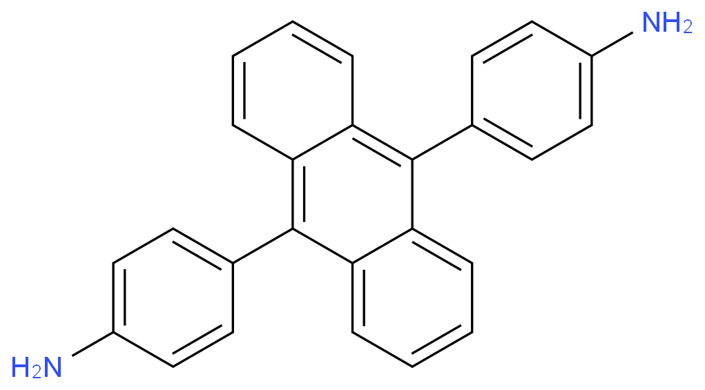 4-[10-(4-aminophenyl)anthracen-9-yl]aniline