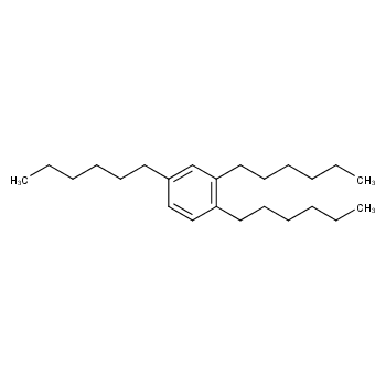 benzene, 1,2,4-trihexyl-