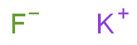 氟化钾化学结构式
