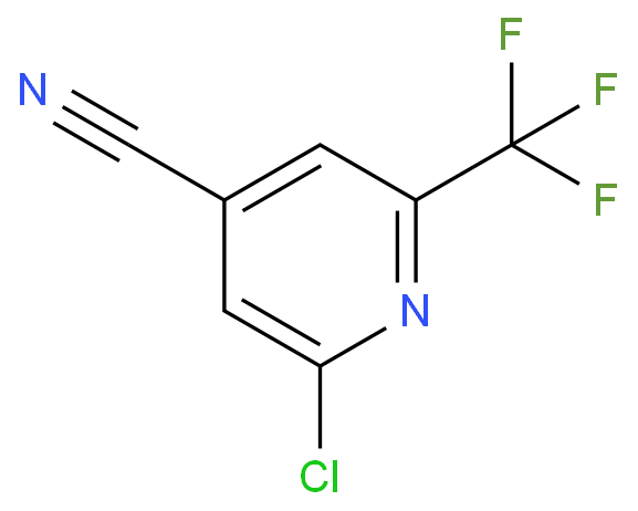 2-chloro-6-(trifluoromethyl)pyridine-4-carbonitrile