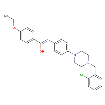 n-{4-[4-(2-chlorobenzyl)piperazin-1-yl]phenyl}-4-ethoxybenzamide