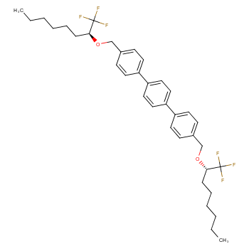 4,4'-双(((S)-1,1,1-三氟辛烷-2-基)氧基)-1,1':4'-,1'-三苯基 CAS号:2962044-75-1科研及生产专用 高校及研究所支持货到付款