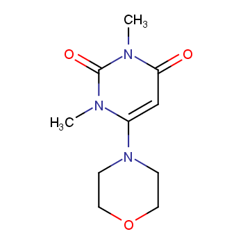 1,3-DIMETHYL-6-MORPHOLINO-2,4(1H,3H)-PYRIMIDINEDIONE