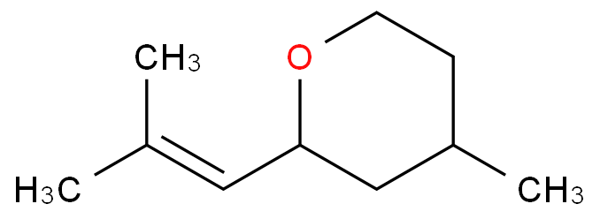 4-Methyl-2-(2-methylprop-1-enyl)tetrahydropyran