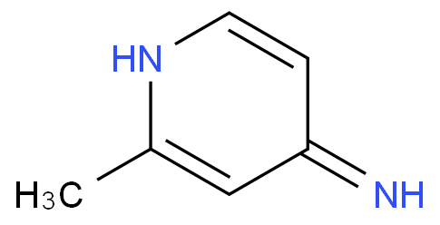 2-甲基-4-氨基吡啶化学结构式