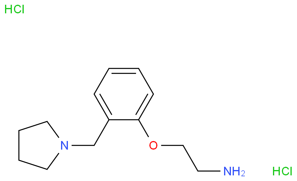 {2-[2-(Pyrrolidin-1-ylmethyl)phenoxy]ethyl}aminedihydrochloride