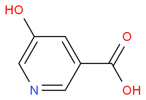 5-羟基烟酸化学结构式