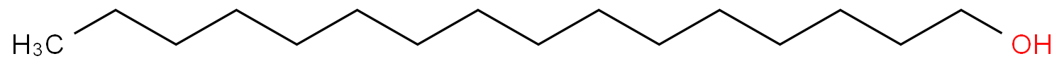 1-Hexadecanol structure