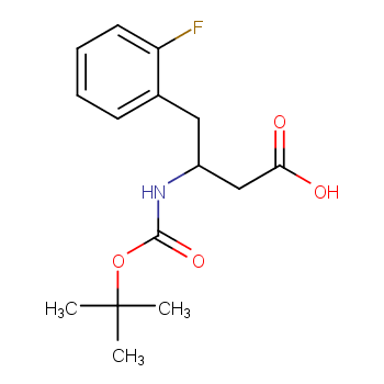 Boc-(R)-3-amino-4-(2-fluorophenyl)-butyric acid