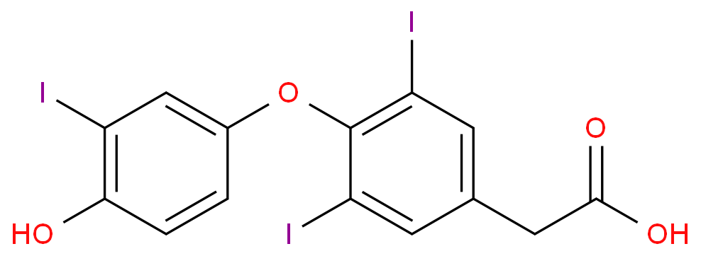 3,3',5-Triiodothyroacetic Acid