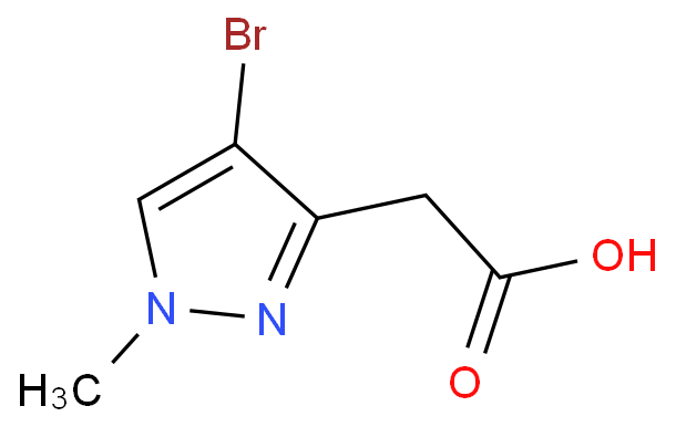 1-甲基-4-溴吡唑-3-乙酸 CAS号:1310379-41-9科研及生产专用 高校及研究所支持货到付款