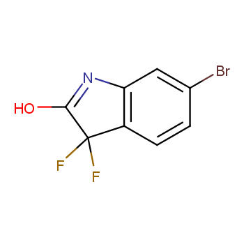 6-溴-3,3-二氟吲哚啉-2-酮/1393532-37-0