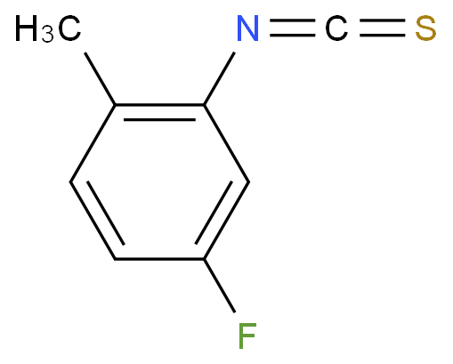 5-氟-2-甲基苯基异硫氰酸酯 产品图片
