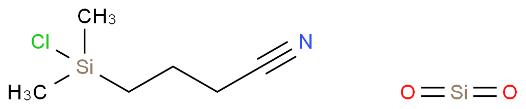 Butanenitrile, 4-(chlorodimethylsilyl)-, hydrolysis products with silica  