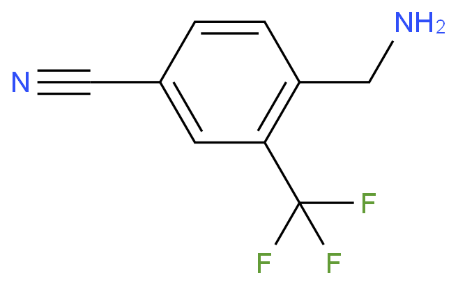 4-(氨基甲基)-3-(三氟甲基)苯甲腈CAS号1141894-75-8;(现货优势供应/质量保证)