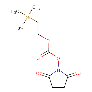 N-[2-(三甲基硅基)乙氧羰氧基]琥珀酰亚胺CAS78269-85-9；（自有实验室，优势产品常备库存，质量保证）