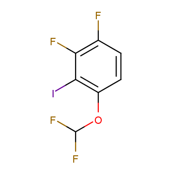 1,2-Difluoro-4-difluoromethoxy-3-iodobenzene