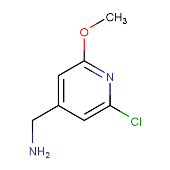 (2-氯-6-甲氧基吡啶-4-基)甲胺CAS号1256788-06-3；（科研试剂/现货供应，质量保证）