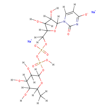 尿苷二磷酸鼠李糖钠盐