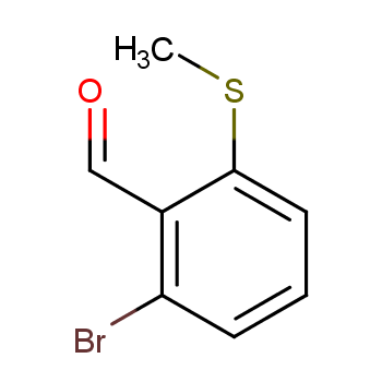 2-Bromo-6-(methylsulfanyl)benzaldehyde