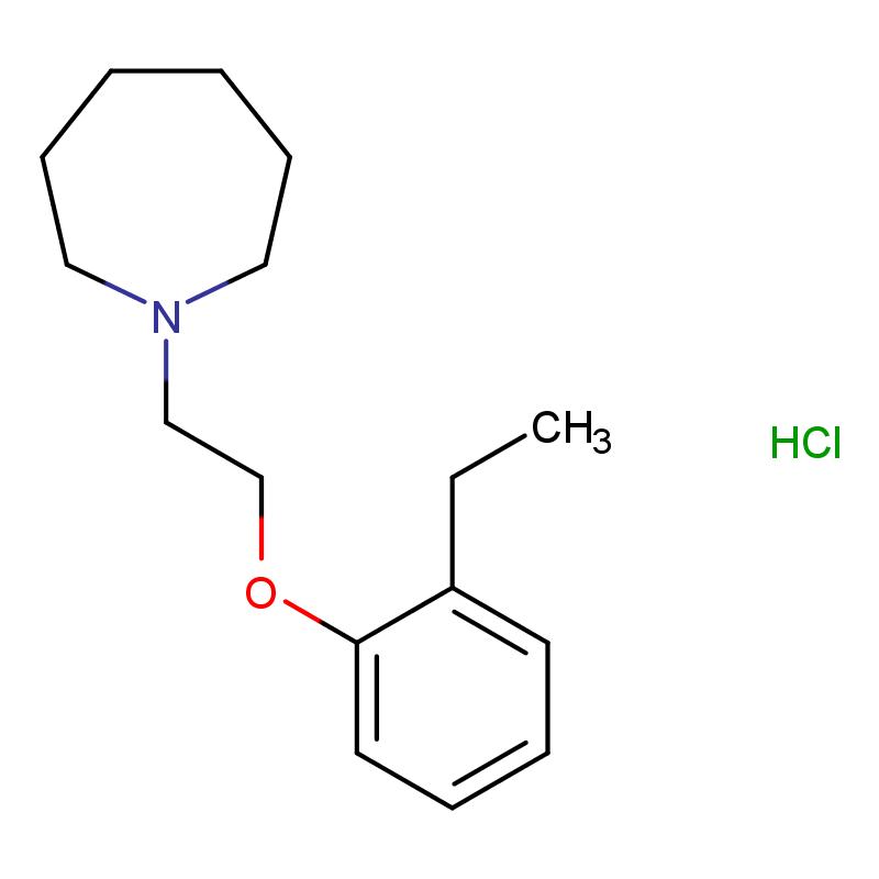 1-(2-(2-乙基苯氧基)乙基)氮杂环庚烷盐酸盐 CAS号:1438272-42-4科研及生产专用 高校及研究所支持货到付款