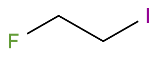 1-氟-2-碘乙烷化学结构式