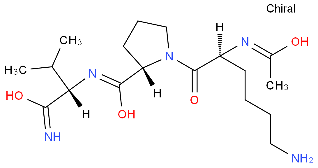 (2S)-2-acetamido-6-amino-N-[(2S)-2-amino-3-methylbutanoyl]-N-propylhexanamide
