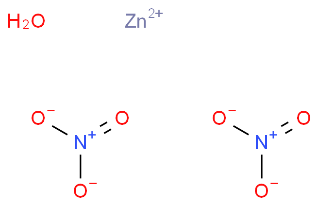 硝酸锌化学结构式