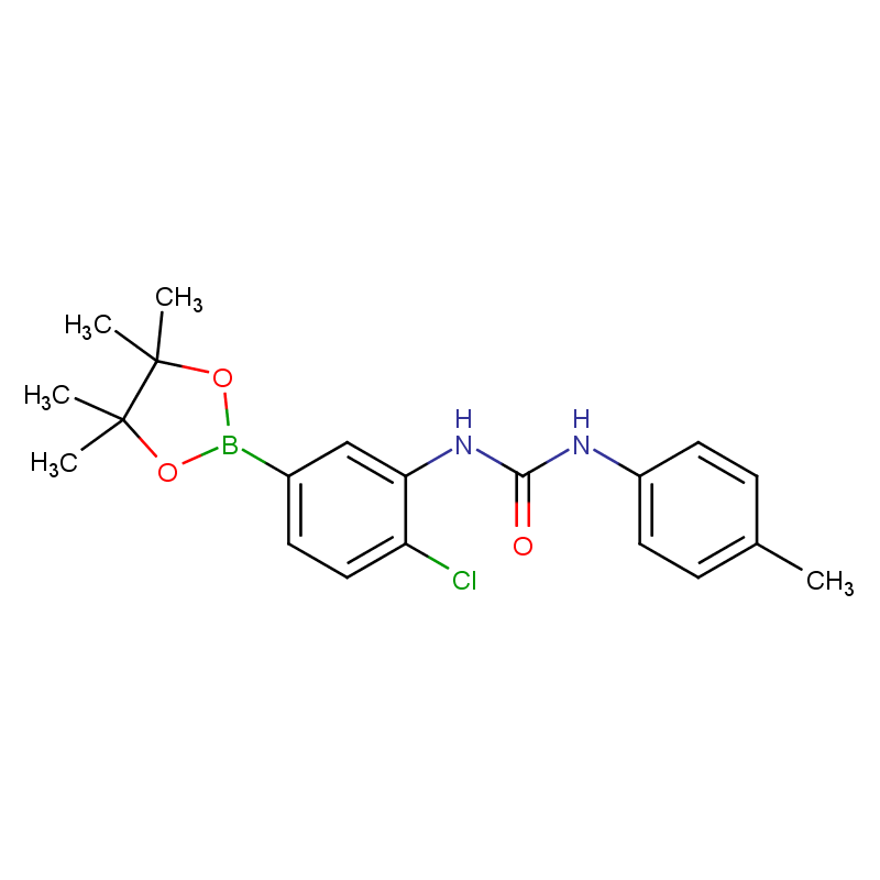 [Perfemiker]4-氯-3-(对甲苯基脲基)苯硼酸频哪醇酯,95%