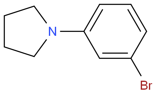 1-（3-溴苯基）吡咯化学结构式