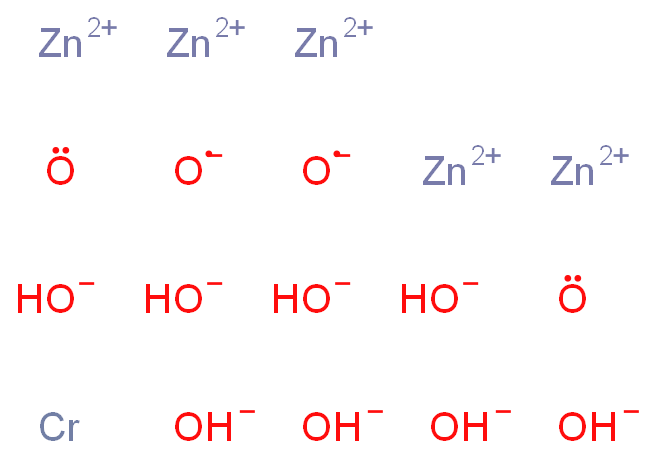Pentazinc chromate octahydroxide  