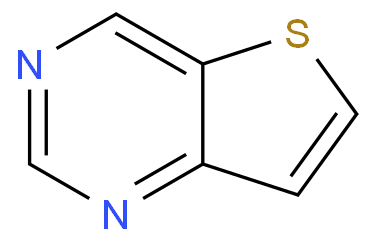 噻吩并[3,2-d]嘧啶化学结构式