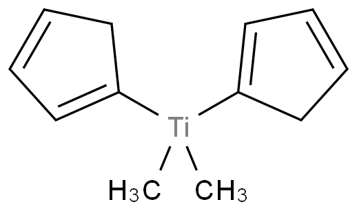 双环戊二烯基二甲基钛化学结构式