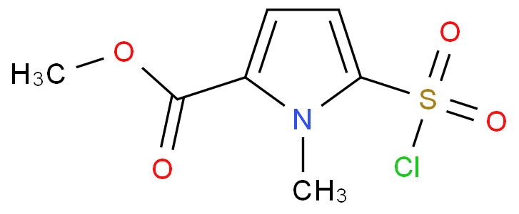 METHYL 5-(CHLOROSULFONYL)-1-METHYL-1H-PYRROLE-2-CARBOXYLATE
