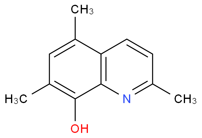 2,5,7-三甲基-8-羟基喹啉 CAS号:6759-80-4科研及生产专用 高校及研究所支持货到付款