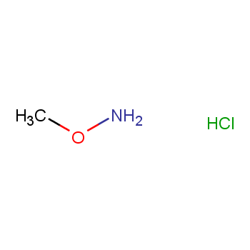 Methoxyammonium chloride structure