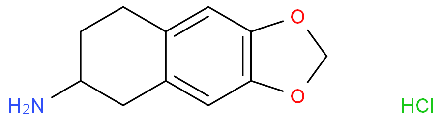 5,6,7,8-Tetrahydronaphtho(2,3-d)-1,3-dioxol-6-amine hydrochloride  