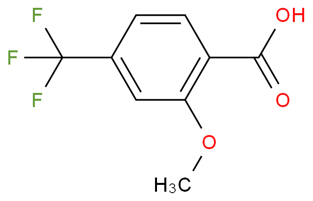 2-甲氧基-4-(三氟甲基)苯甲酸 CAS号:448-36-2科研及生产专用 高校及研究所支持货到付款