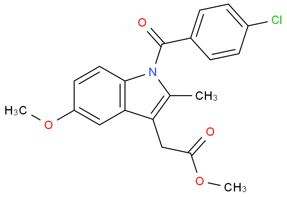 Methyl 1-(4-chlorobenzoyl)-5-methoxy-2-methyl-1H-indole-3-acetate  