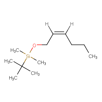 Silane, (1,1-dimethylethyl)[(2E)-2-hexenyloxy]dimethyl- structure