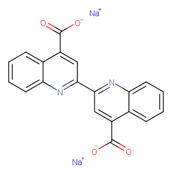 disodium;2-(4-carboxylatoquinolin-2-yl)quinoline-4-carboxylate