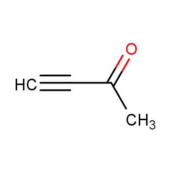 3-丁炔-2-酮化学结构式