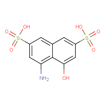 hot sell 1-Amino-8-hydroxynaphthalene-3,6-disulphonic acid  
