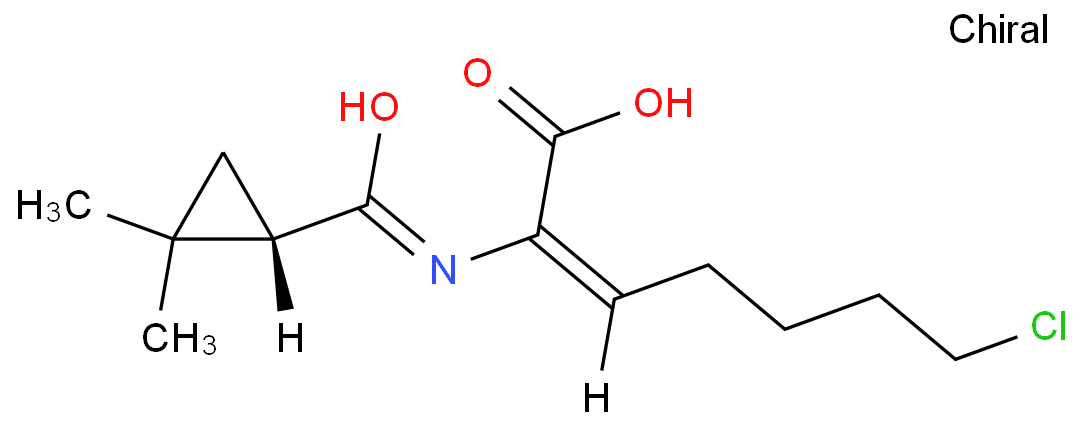 (Z)-(S)-7-Chloro-2-(2,2-diMethyl-cyclopropanecarboxaMido)-2-heptenoic acid