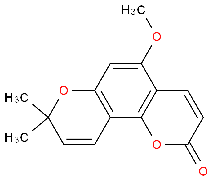 5-甲氧基邪蒿素化学结构式