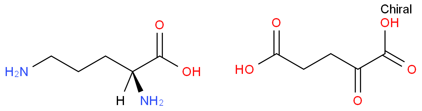 (L)-ornithine 2-oxoglutarate