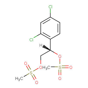 (s)-1-(2,4-dichlorophenyl)-1,2-ethanediol dimethanesulfonate