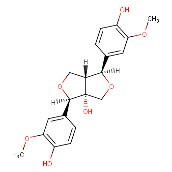 8-羟基松脂醇化学结构式